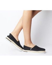 toms alpargata suede platform espadrille