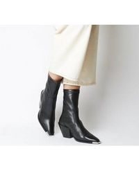 office ashen boots