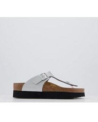 birkenstock gizeh platform exquisite sandals