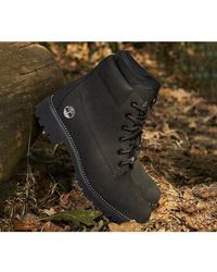 Timberland 14 Inch Premium Nubuck Leather Boots in Black Nubuck (Brown) |  Lyst