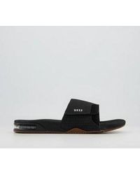 mens reef fanning flip flops sale