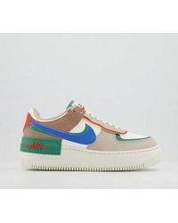 nike air force 1 tonal cream and orange