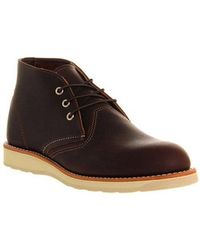 red wing chukka boots men