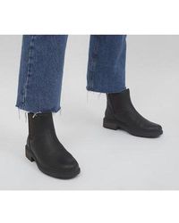 UGG Leather Joey Chelsea Boots in Black - Lyst