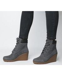 Timberland Wedge boots for Women - Lyst.com
