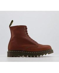 Dr. Martens Leather 1460 Pascal Bex Double Stitch Boots in Black for Men - Lyst