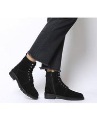 office fur lined boots