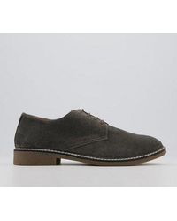 Office Cheshire Suede Casual Derby Shoes - Gray