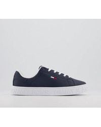 tommy hilfiger jaz white trainers