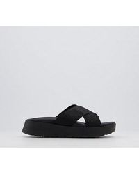 UGG Suede 'emily' Slides in Brown - Lyst