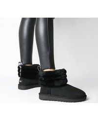 fluff mini quilted uggs