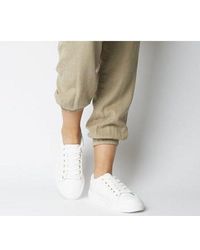 office white womens trainers