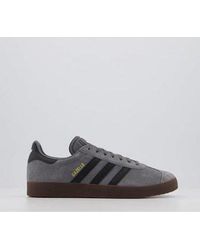 womens grey adidas gazelle trainers