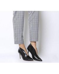 office me too v front shoe boots