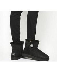 UGG Bailey Button Bling Boots for Women - Up to 19% off at Lyst.com