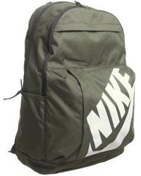 nike army green backpack