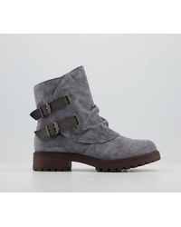blowfish fur ankle shoes