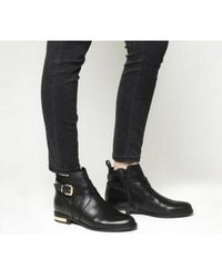 asos design premium archer leather cut out ankle boots