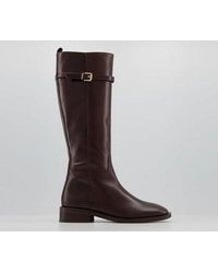 office calf length boots