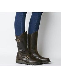 fly london wide calf boots