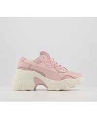 puma pulsar wedge sneakers in gray
