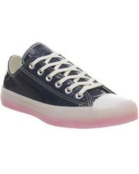 converse allstar low leather trainers