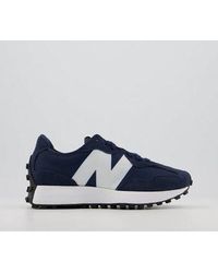 new balance 327 womens cream white trainers