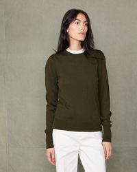 Officine Generale - Nine Crew Neck - Lyst
