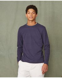 Officine Generale - Long Sleeve T-Shirt - Lyst