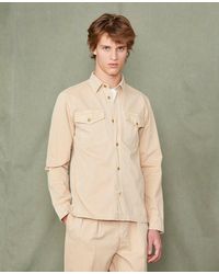 Officine Generale - Patchpocket Overshirt - Lyst