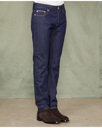 Officine Generale - Slim Fit Denim - Lyst