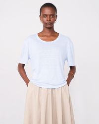 Officine Generale - T-Shirt Leya - Lyst