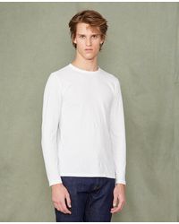 Officine Generale - Long Sleeves Tee-Shirt - Lyst