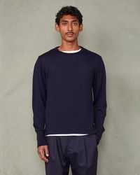 Officine Generale - Crewneck Sweater - Lyst