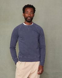 Officine Generale - Sweatshirt Col Rond - Lyst