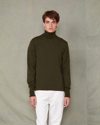 Officine Generale - Turtleneck Sweater - Lyst