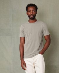 Officine Generale - Crew Neck T-Shirt - Lyst