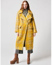 Smythe Blanket Coat - Yellow