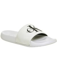 womens sliders calvin klein
