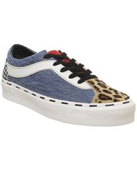 vans bold ni cheetah trainers
