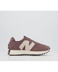 new balance 327 womens cream white trainers