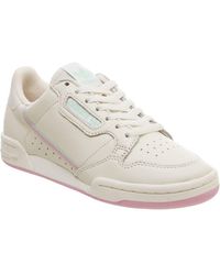 adidas originals continental 80s trainers in triple white