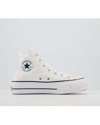 converse cosy club hi borg trainers in black