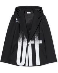 Off-White c/o Virgil Abloh - Big Off Gradient Wool Hood Jacket - Lyst