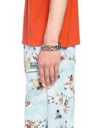 Off-White c/o Virgil Abloh - Enamel Arrow Chain Bracelet - Lyst
