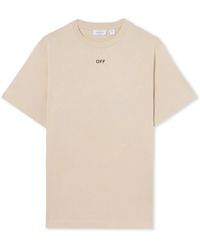 Off-White c/o Virgil Abloh - Off Stamp Slim T-Shirt - Lyst