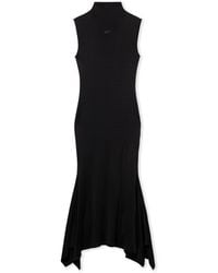 Off-White c/o Virgil Abloh - Fluid Sleeveless Midi Dress - Lyst