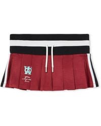 Off-White c/o Virgil Abloh - Track Pleated Serena Skirt - Lyst