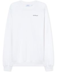 Off-White c/o Virgil Abloh - Arrow Glowing Flower Sweatshirt - Lyst