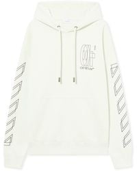 Off-White c/o Virgil Abloh - Outline Double Arrow Skate Hoodie - Lyst